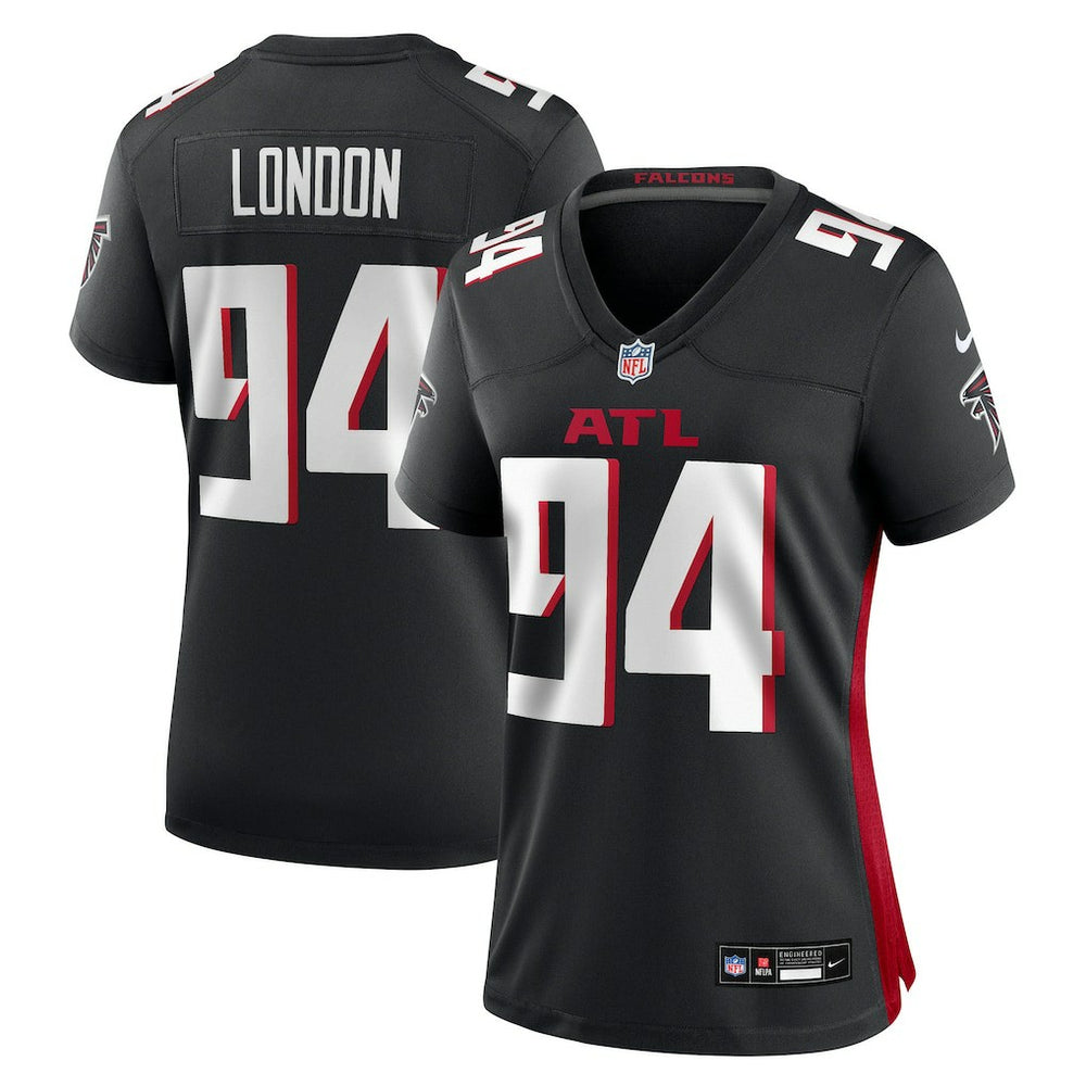 NFL LaCale London Atlanta Falcons Women's Team Game Jersey - Black