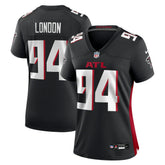 LaCale London Atlanta Falcons Women's Team Game Jersey Black