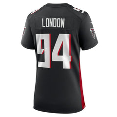 NFL LaCale London Atlanta Falcons Women's Team Game Jersey - Black