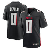 NFL Divine Deablo Atlanta Falcons Team Game Jersey - Black