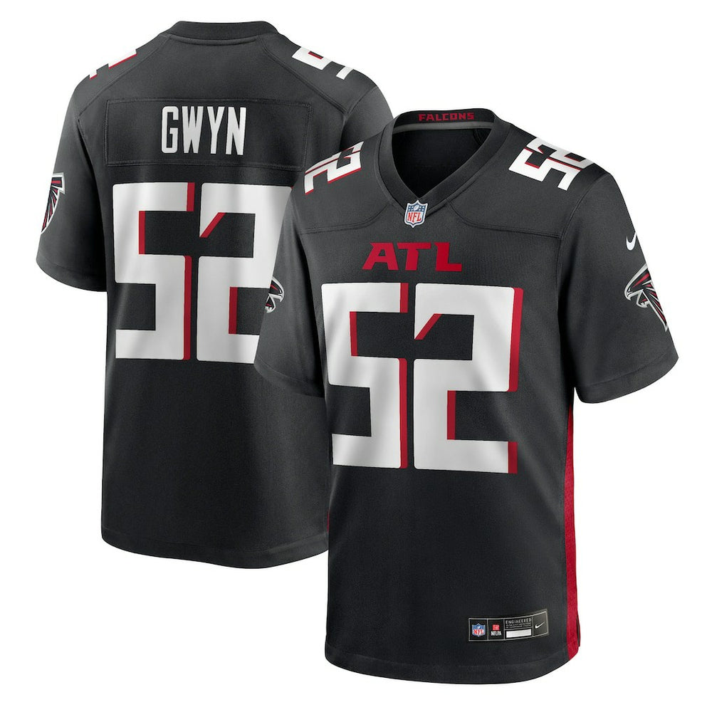 NFL Jovaughn Gwyn Atlanta Falcons Team Game Jersey - Black