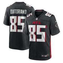 NFL Teagan Quitoriano Atlanta Falcons Team Game Jersey - Black