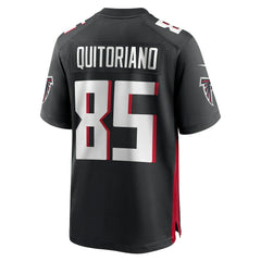 NFL Teagan Quitoriano Atlanta Falcons Team Game Jersey - Black