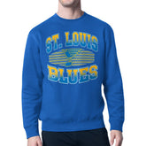 NHL St. Louis Blues Starter Team Grit Graphic Fleece Pullover Sweatshirt - Blue