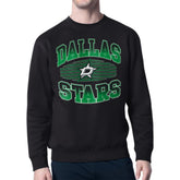 NHL Dallas Stars Starter Team Grit Graphic Fleece Pullover Sweatshirt - Black