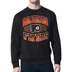 NHL Philadelphia Flyers Starter Team Grit Graphic Fleece Pullover Sweatshirt - Black