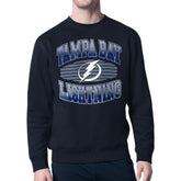 NHL Tampa Bay Lightning Starter Team Grit Graphic Fleece Pullover Sweatshirt - Navy