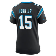 NFL Jimmy Horn Jr Carolina Panthers Women's Team Game Jersey - Black