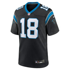 NFL Jalen Coker Carolina Panthers Team Game Jersey - Black