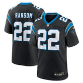 NFL Lathan Ransom Carolina Panthers Team Game Jersey - Black