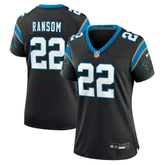 NFL Lathan Ransom Carolina Panthers Women's Team Game Jersey - Black