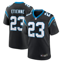 NFL Trevor Etienne Carolina Panthers Team Game Jersey - Black