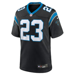 NFL Trevor Etienne Carolina Panthers Team Game Jersey - Black