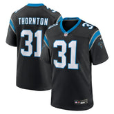 NFL Corey Thornton Carolina Panthers Team Game Jersey - Black