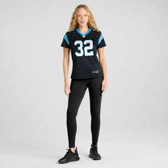 NFL Trevin Wallace Carolina Panthers Women's Team Game Jersey - Black