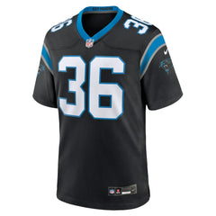 NFL Demani Richardson Carolina Panthers Team Game Jersey - Black