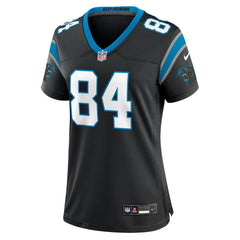 NFL Mitchell Evans Carolina Panthers Women's Team Game Jersey - Black