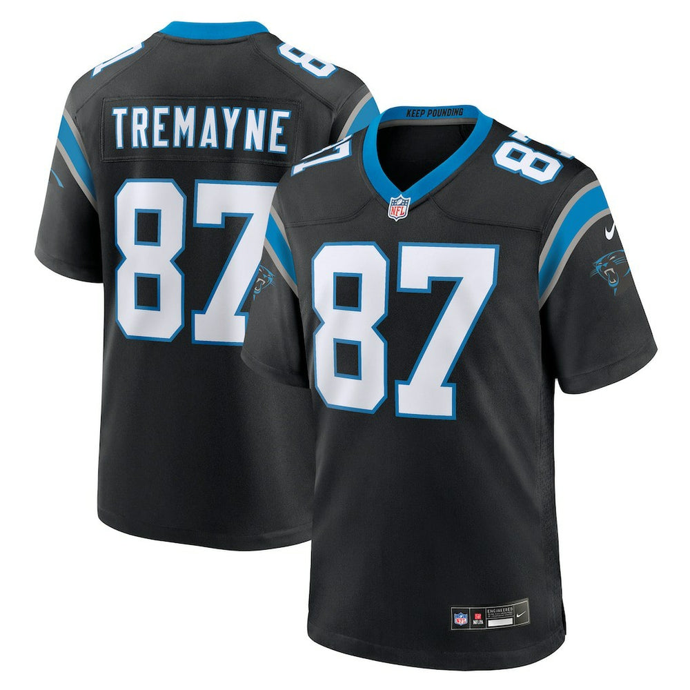 NFL Brycen Tremayne Carolina Panthers Team Game Jersey - Black