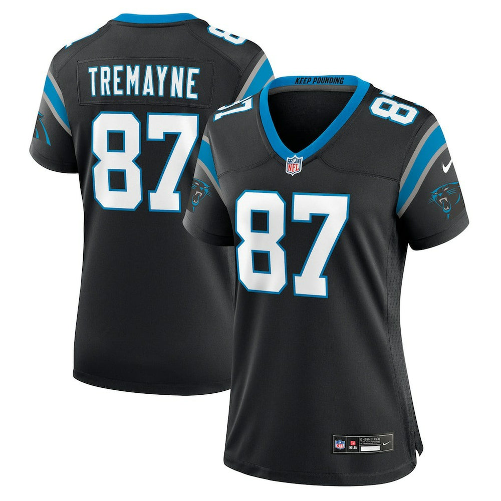 NFL Brycen Tremayne Carolina Panthers Women's Team Game Jersey - Black