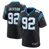 NFL Cam Jackson Carolina Panthers Team Game Jersey - Black