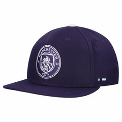 Manchester City Unisex Locale Snapback Hat Purple