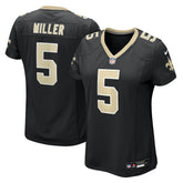 Kendre Miller New Orleans Saints Women's Team Game Jersey Black