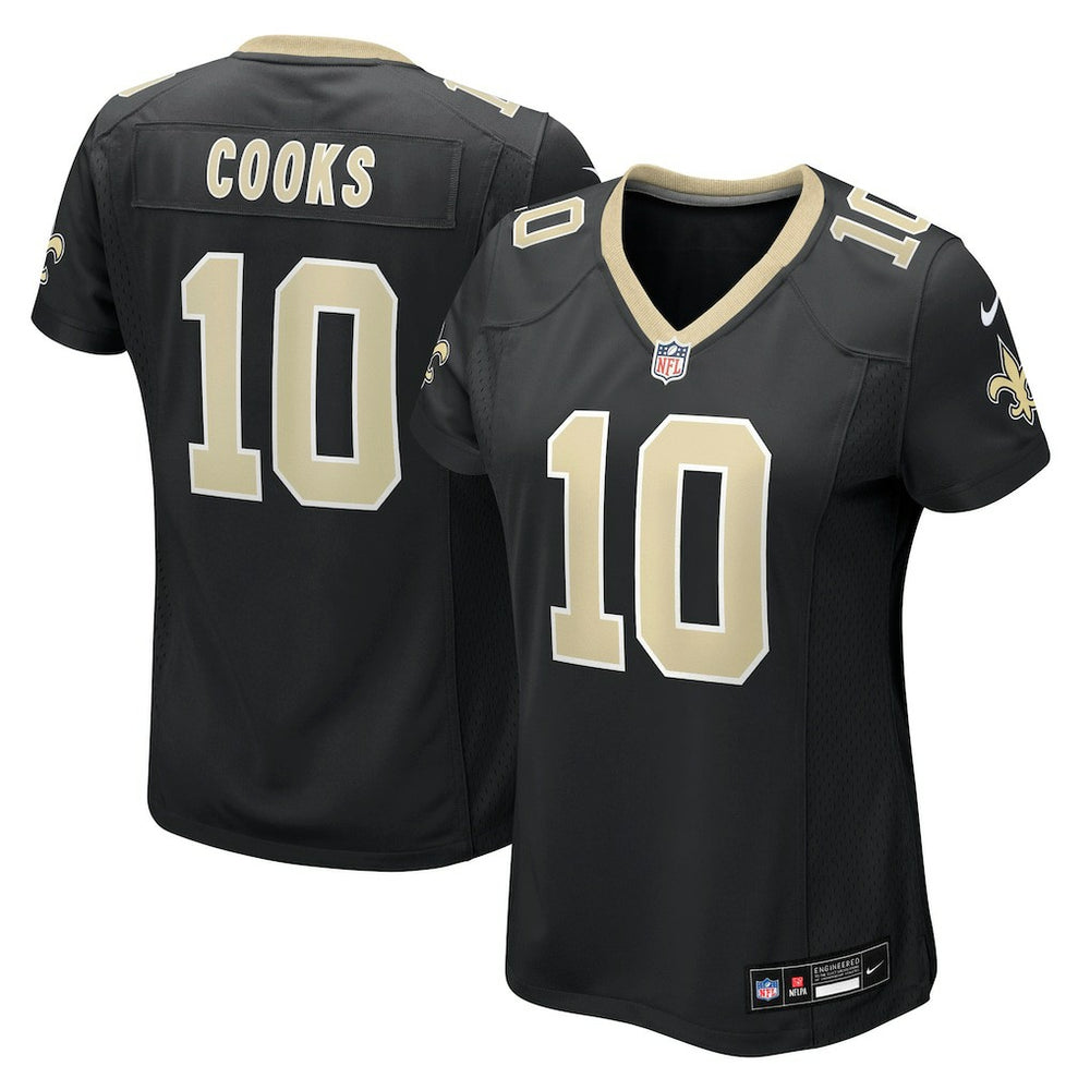 NFL Brandin Cooks New Orleans Saints Women's Team Game Jersey - Black