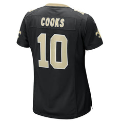 NFL Brandin Cooks New Orleans Saints Women's Team Game Jersey - Black