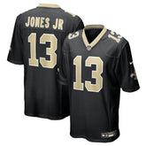 NFL Velus Jones Jr. New Orleans Saints Team Game Jersey - Black
