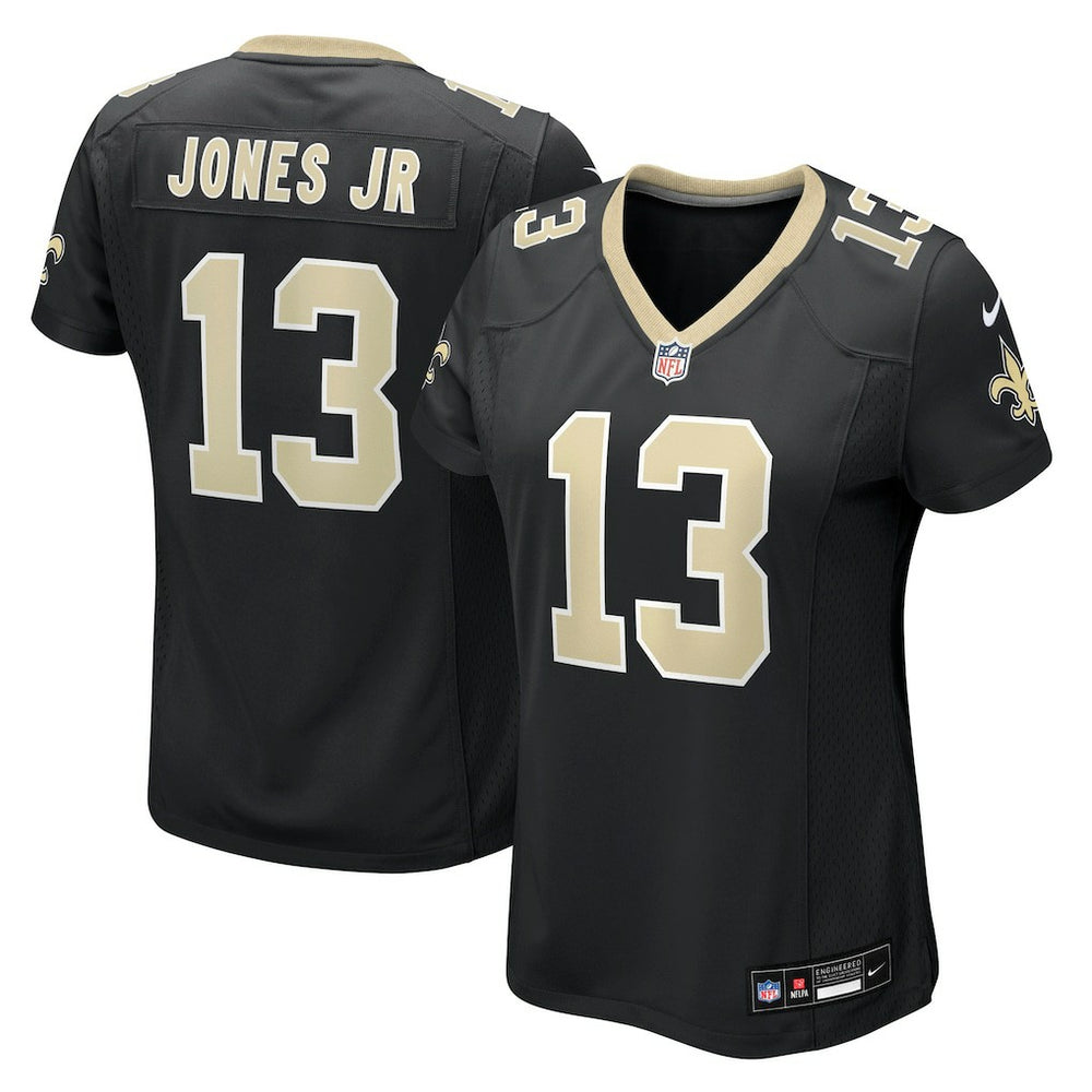 NFL Velus Jones Jr. New Orleans Saints Women's Team Game Jersey - Black