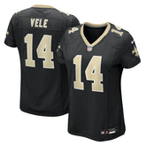 Devaughn Vele New Orleans Saints Women's Team Game Jersey Black