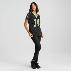 NFL Devaughn Vele New Orleans Saints Women's Team Game Jersey - Black
