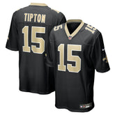Mason Tipton New Orleans Saints Team Game Jersey Black