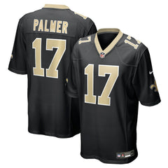 NFL Trey Palmer New Orleans Saints Team Game Jersey - Black