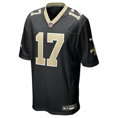 NFL Trey Palmer New Orleans Saints Team Game Jersey - Black