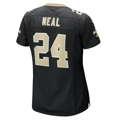 NFL Devin Neal New Orleans Saints Women's Team Game Jersey - Black