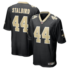 NFL Isaiah Stalbird New Orleans Saints Team Game Jersey - Black