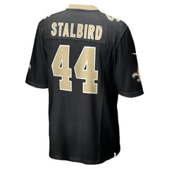 NFL Isaiah Stalbird New Orleans Saints Team Game Jersey - Black