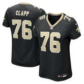 Will Clapp New Orleans Saints Women's Team Game Jersey Black