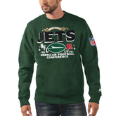 New York Jets Starter AFC Classic Fleece Sweatshirt Green