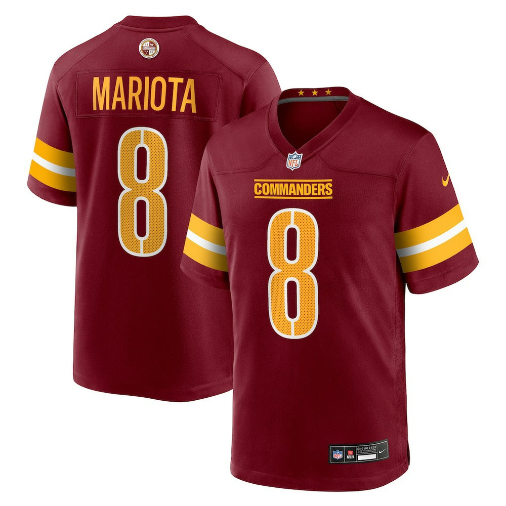 NFL Marcus Mariota Washington Commanders Team Game Jersey - Burgundy