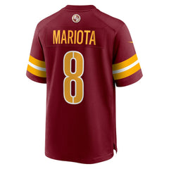 NFL Marcus Mariota Washington Commanders Team Game Jersey - Burgundy