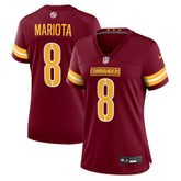 NFL Marcus Mariota Washington Commanders Women's Team Game Jersey - Burgundy