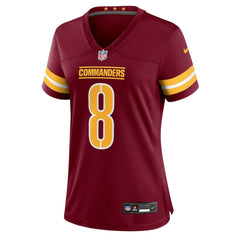 NFL Marcus Mariota Washington Commanders Women's Team Game Jersey - Burgundy
