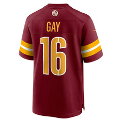 NFL Matt Gay Washington Commanders Team Game Jersey - Burgundy