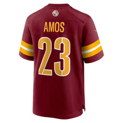 NFL Trey Amos Washington Commanders Team Game Jersey - Burgundy
