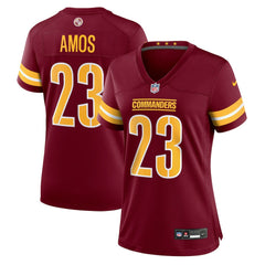 NFL Trey Amos Washington Commanders Women's Team Game Jersey - Burgundy