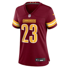 NFL Trey Amos Washington Commanders Women's Team Game Jersey - Burgundy