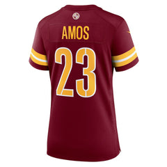 NFL Trey Amos Washington Commanders Women's Team Game Jersey - Burgundy