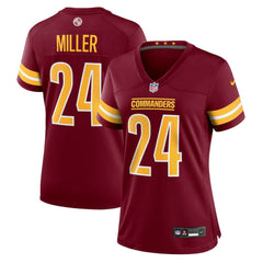NFL Von Miller Washington Commanders Women's Team Game Jersey - Burgundy
